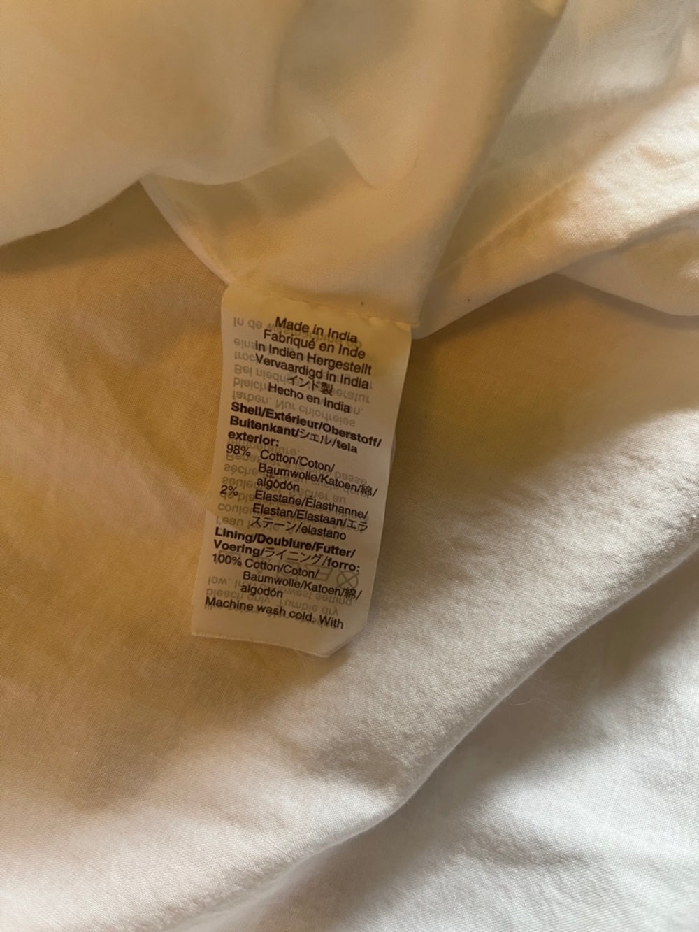 J. Crew White Sleeveless Tiered Cotton Dress - Picture 7 of 10